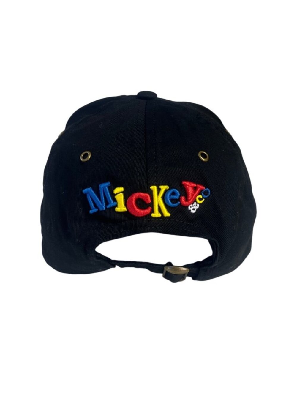 Disney Mickey Mouse Baseball Hat Cap Black Adjustable Embroidered Graphics - Picture 5 of 7